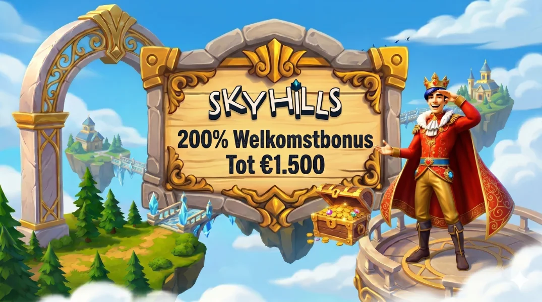 SkyHills Casino banner